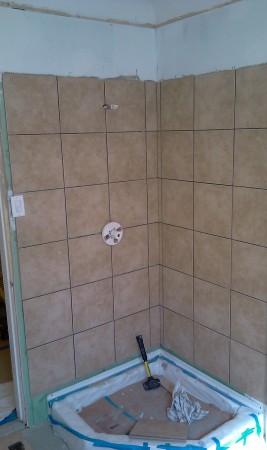 one of my ocassional tile jobs